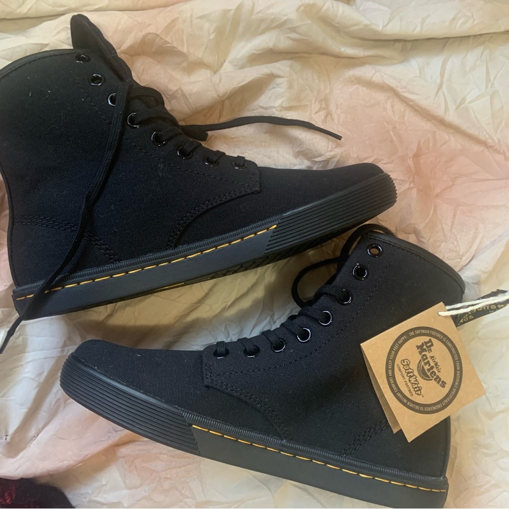 Dr. Martens canvas high tops